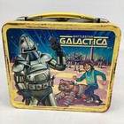 Battlestar Galactica Metal Lunchbox Thermos Cylon Centurion Vintage 1978 Aladdin
