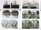 Lot Of 27 Wwi Stereoscopic 3d Cards Ships Cavalry Cannons Trenches War Scenes