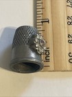 Decorative Pewter Thimble Vintage Souvenir Collectible