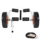 Kffkff Foldable Kayak Canoe Cart Trolley 200lbs 10  Rubber Tires   Strap