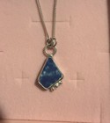 Sea Pottery 925 Sterling With    beach Pebbles    Added For Interest