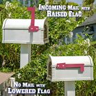 Universal Outgoing Mailbox Flag - Postal Carrier Raised Signal Flags Replacement