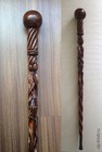Hand Carved Wooden Walking Stick For Men Women Walking Cane Handmade