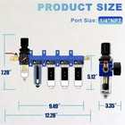 1 4  Npt 5 Stage Air Dryer System air Dryer For Compressor brass Filter     