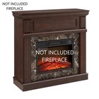 Cherry Wood Fireplace Mantel Surround 41 34 w 14 d 40 h  not Fireplace 