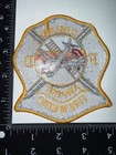 Clevland Ohio Oh Airport Fire Dept Firemedic Shoulder Patch Obsolete Embroidered