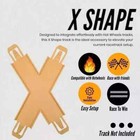 Hot Wheels Compatible Track Add-on Pack - Eco-friendly Plastic  set Of 5 