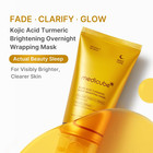 Wrapping Mask Kojic Acid  Turmeric  Vitamin C Overnight Peel Off Facial Mask   B