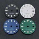 Manbushijie 28 5mm Black White Green Blue Luminous Dial Fit Nh35 Eta 2824 2836 M