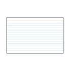 C-line 5    X 8    Index Cards  White  Ruled  25 pk  49907  5  X 8   White