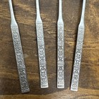 Oneida Isabella Community Stainless Flatware 4 Iced Tea Spoons Mcm Betty Crocker