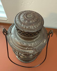 Colorado   Southern  95 08 Adams Red Etched Macbeth Evans Globe Railroad Lantern