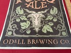Odell Brewing Co  Red Ale Beer Sign Poster Print 14  X 20   