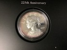 2017-p Proof American Liberty 225th Anniversary Silver Medal W  Box   Coa   