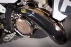 P3 101081 Pipe Guard Carbon Fiber Fits Most 2023  Ktm husq 250 300 W stock Pipe
