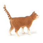 Orange Cat Figure By Schleich Farm World 13836