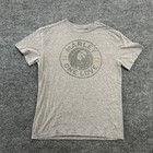 Zion Rootswear T-shirt Mens Size M Gray Bob Marley One Love Graphic Crewneck Tee