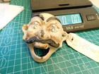 Antique 8 9oz Die Cast Steel Bottle Opener 3 5  X 3 5  Wide X 1 1 2  Thick