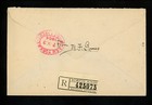 Postal History Argentina  131 132 Registered Label 1904 Buenos Aires To Ny 