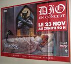 Dio 1987 Heavy Metal Satanistic Concert Poster Rare Large Mint Dream Evil Tour