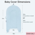 Organic Cotton Baby Spare Cover For Dock-a-tot Deluxe  Docks   Hypoallergenic