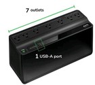 Apc Back-ups 600 Be600m1 600va 330w Battery Backup   Surge Protector Brand New
