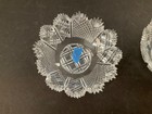 Rare Antique Round Cut Crystal glass Epergne Replacement Bowls Price Is For One