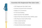 Lc-lc Singlemode Duplex Fiber Patch Cable  2m - Lifetime Warranty