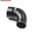 90 Degree 3  76mm To 2  51mm Id Silicone Hose Reducer Pipe Turbo Coupler Black