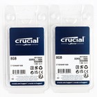 Crucial 16gb 8gb 2rx8 Pc3l-12800 Ddr3l-1600mhz 1 35v Sodimm Memory Laptop Cl11