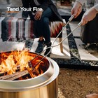 Solo Stove Bonfire Firepit Tool Kit Stainless Steel Finish