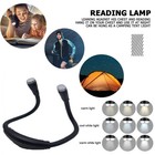 Usb Rechargeable Led Neck Light Book Light For Reading In Bed Crafting Knitting