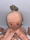Jellycat Odell Octopus Small Plush Stuffed 9        Pink Stuffed Animal Baby Rattle