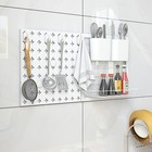Pegboard Combination Kit Wall Organizer Kit W  2 Pegboard Panels For Office