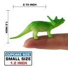 168 Pack Mini Dinosaur Figures Bulk  Plastic Dinosaur Toy Playset For Kids
