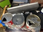 12 Original Vintage Texaco Improved 1 Qt Quart Tin Motor Oil Can Empty