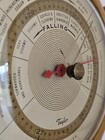 Taylor Instrument Co Stormoguide Rare Barometer Antique Ship Wheel 1927