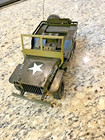 Vintage 1973 Cox Gas Powered  Us Army Wwii Command Jeep