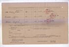 Indian Acquittance Roll Document Used Pakistan Over Print  Revenue Stamp