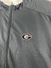 Georgia Bulldogs Jacket Mens 2xl Black Golf Nike Clima Fit 1 4 Zip Pullover