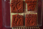 Stampin Up Very Merry Christmas Wood Rubber Stamp Set New 