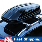 Rooftop Cargo Carrier Hard Shell 19 4 Cu ft Roof Cargo Box W dual-side Opening