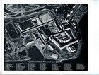 California State Prison At San Quentin Souvenir Menu And Aerial Map 1970 s