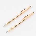Cross 14k Gold Filled Pen And Mechanical Pencil Set In Case Original Packaging