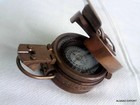 Antique Vintage Brass Solid Kelvin   Hughes 1917 Brunton Compass Handmade Gift