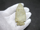 Hardin Arrowhead Spear Point Projectile Archaic Artifact 3  - Atoka Co  Oklahoma