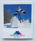 Vintage Smugglers  Notch Vermont Ski Resort 1989-1990 Trail Map Vt