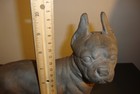 Vintage Cast Iron Boston Terrier Bull Dog Doorstop