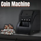 Usd Coin Sorter Machine Sorts 230 Coins Per Minute Organizer For Us Coins Black