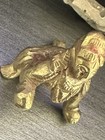 Antique Indian Gilt Bronze Statuette - Krishna Stealing Butter - Estate Br